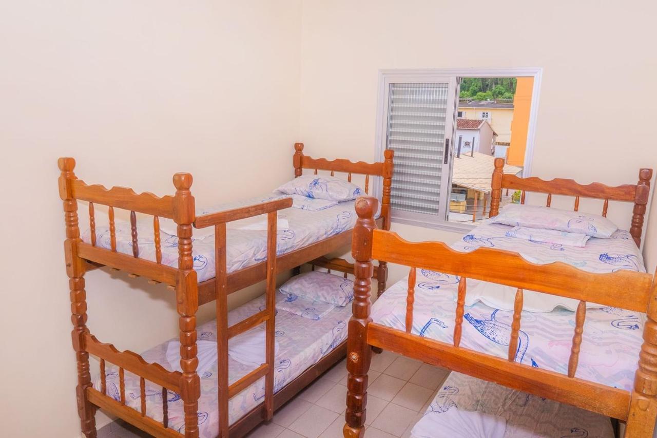 Apartamento Praia Grande Ubatuba 2 Vagas Garagem Internet Wifi Екстер'єр фото